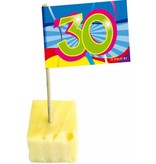 30 Jaar Prikkers Swirls - 50 stuks