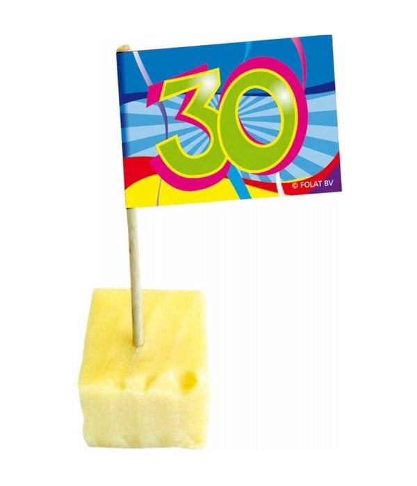 30 Jaar Prikkers Swirls - 50 stuks