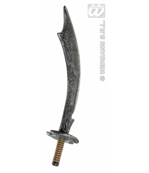 Zwaard met gekromde kling 72cm