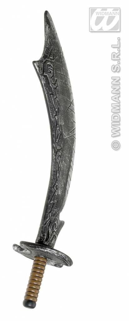 Zwaard met gekromde kling 72cm