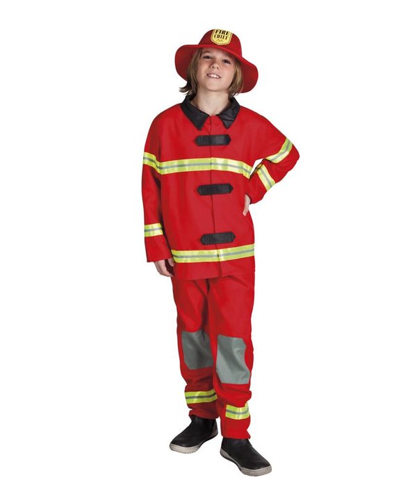 Kostuum brandweer man kind