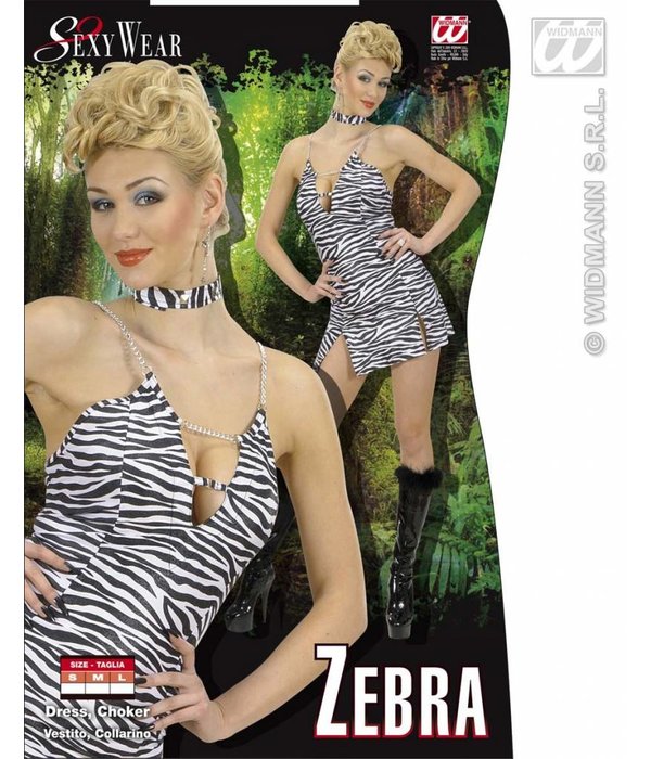 Sexy jurkje zebraprint
