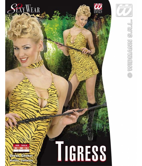 Sexy jurkje tijgerprint