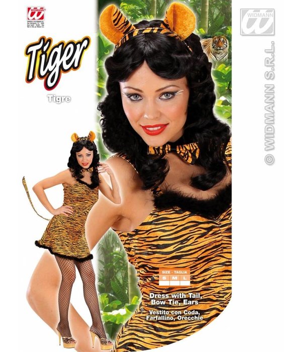 Sexy tijger verkleedkleding