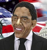 Masker met pruik president