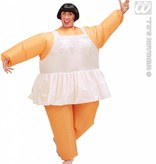 Opblaasbaar kostuum Ballerina