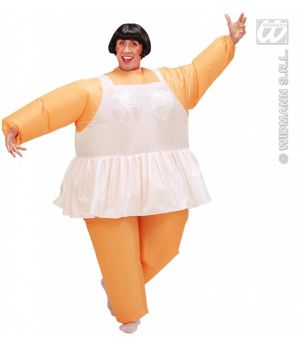 Opblaasbaar kostuum Ballerina
