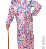 Exhibitionist Oma kostuum satijn