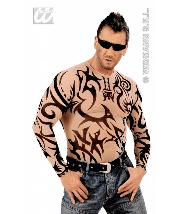 Tattoo shirt man