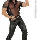 Net T-shirt zwart man