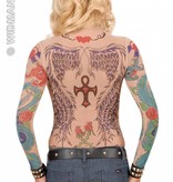 Tattoo shirt engelenvleugel vrouw