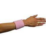 Polsband lichtroze 2 stuks