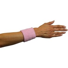 Polsband lichtroze 2 stuks