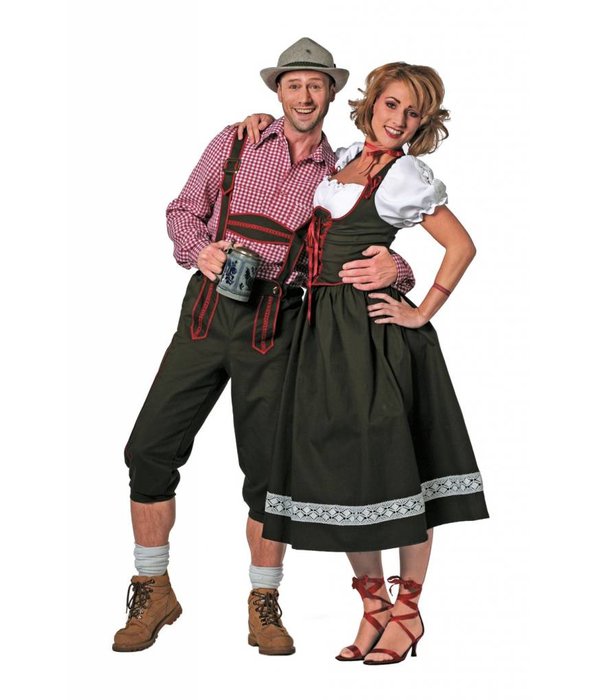 Dirndl jurk lang