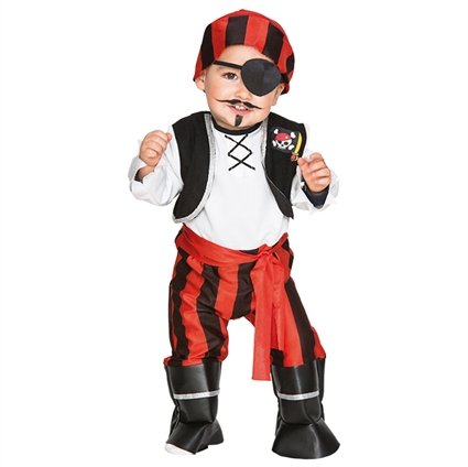 Stoer mini Piraatje kostuum