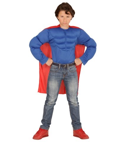 Superheld kostuum kind afbeelding