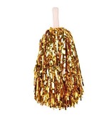 Pompom goud stick