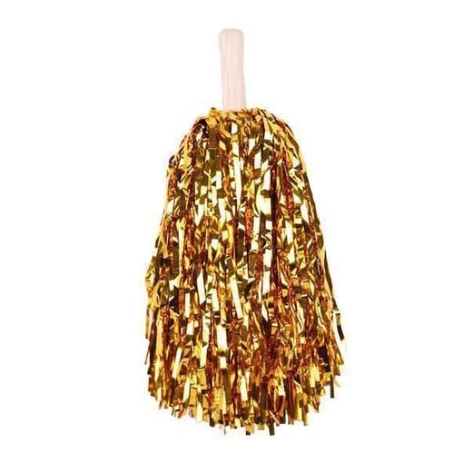 Pompom goud stick
