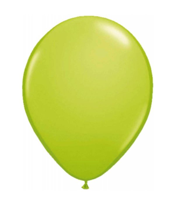 Appelgroene Metallic Ballonnen 10 stuks