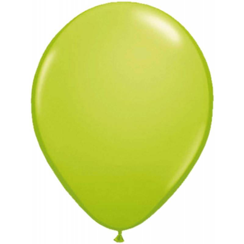 Appelgroene Metallic Ballonnen 10 stuks