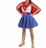 Super girl outfit dames elite