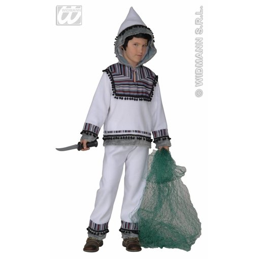 Eskimo kostuum satijn jongen/meisje