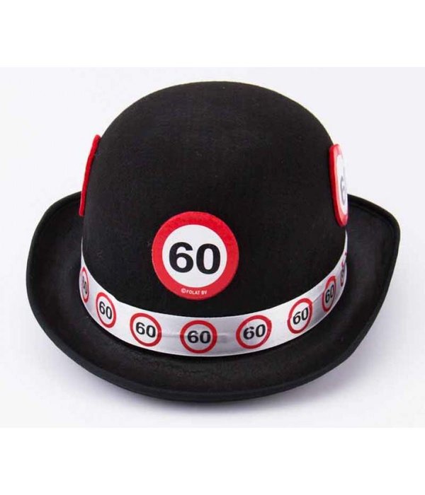 60 Jaar verkeersbord Zwarte Bolhoed