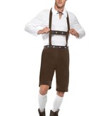 Bierfeest verkleedkostuum heren bruin