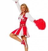 Cheerleader pakje luxe rood
