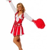 Cheerleader pakje luxe rood