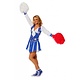 Cheerleader pakje luxe blauw