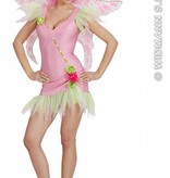 Sexy roze elfje kostuum