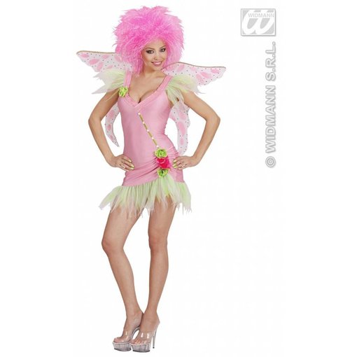 Sexy roze elfje kostuum