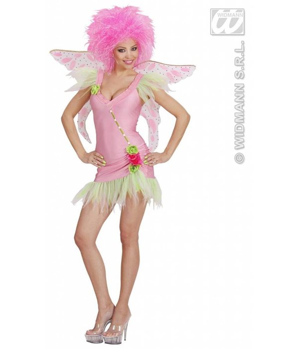 Sexy roze elfje kostuum