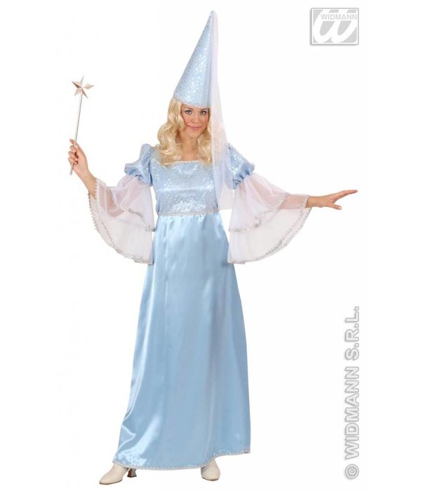 Fee kostuum lichtblauw