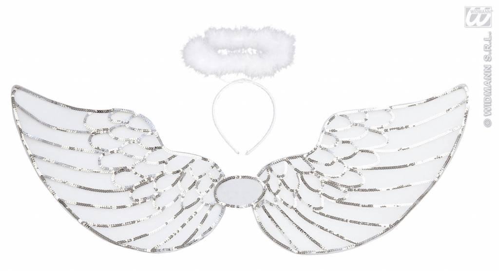 Engel set pailletten afbeelding