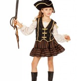 Bruine Piratenjurk meisje