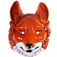 Vossenmasker pvc