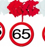 65 Jaar Verkeersbord Slinger met onderhangers