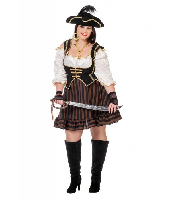 Pirate dame bruin