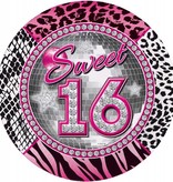 Sweet 16 Borden - 8 stuks