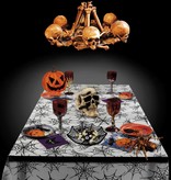 Tafelkleed Halloween spinnenweb