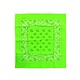 Bandana fluor groen