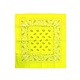 Bandana fluor geel
