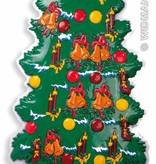 Wanddecoratie kerstboom