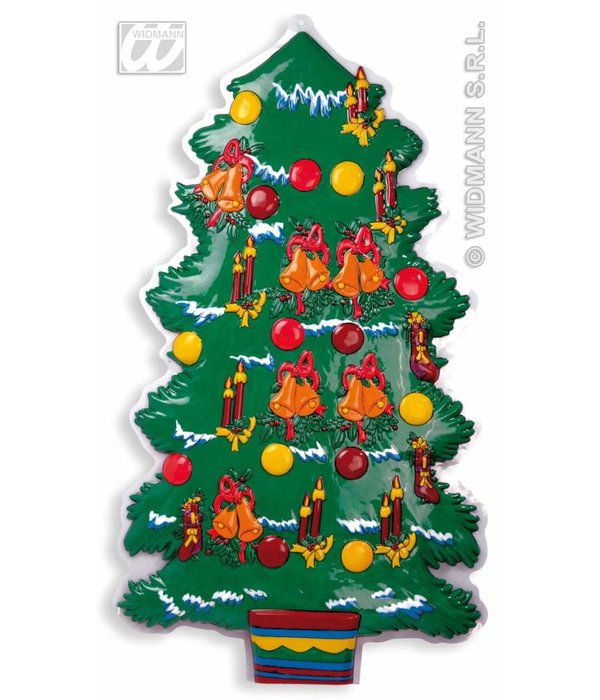 Wanddecoratie kerstboom