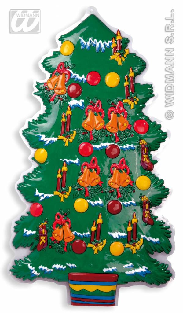 Wanddecoratie kerstboom