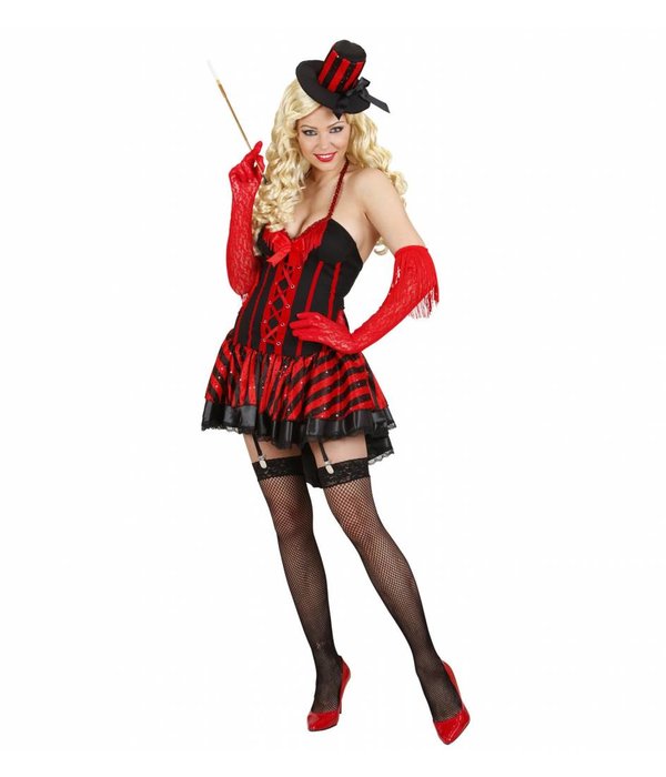 Burlesque meisje kostuum