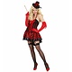 Burlesque meisje kostuum