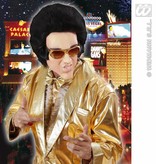 Masker latex schuim King of rock met haar